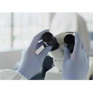 China Disposable latex sterile examination gloves,white,L,latex with powder for hospital,food industry and beauty. on sale