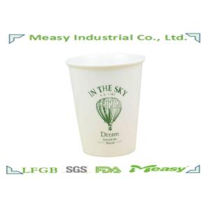1 Layer Disposable Hot Drink Cups With Custom Brand Flexo Grapgic Printing