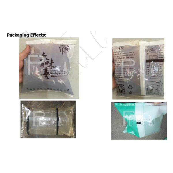 SUS304 Automatic Photocell 1300bags/H Water Sachet Packing Machine