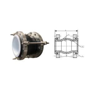 Stainless Steel Expansion Bellows Pipeline Flexible Limit Tie Flange Connection