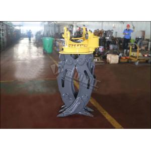 ZX60 Mini Excavator Rotating Grapple Hydraulic Timber Grappling Attachment