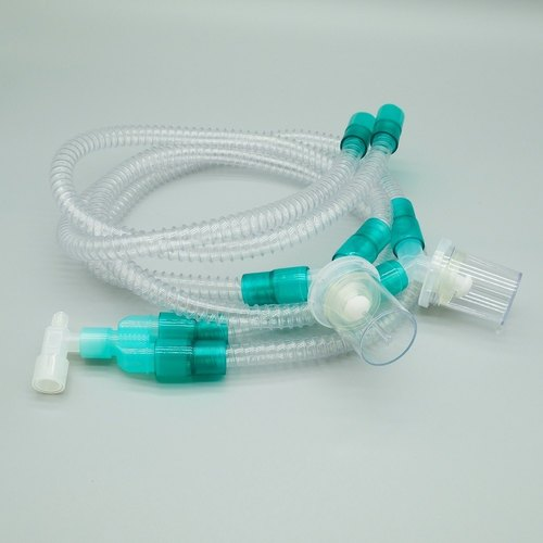 PVC Corrugated Anesthesia Airway Devices Disposable Medical Breathing Circuit