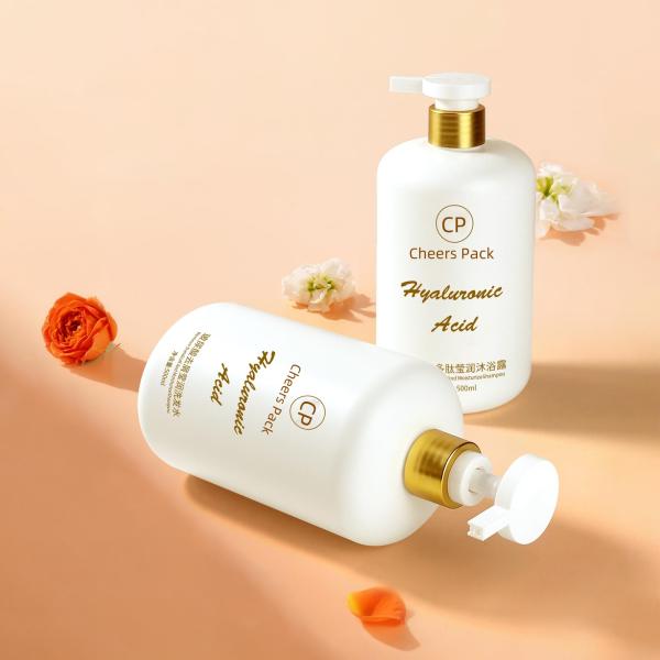 500ML Plastic Pet Cosmetic Packaging Shampoo Lotion Pump Bottle