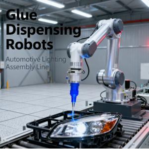 30% Material Waste Reduction Glue Dispensing Machine with EXW Report and Test