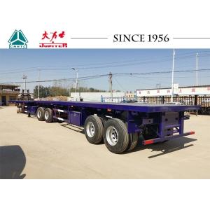 60T Payload Superlink Interlink 20ft Flatbed Semi Trailer