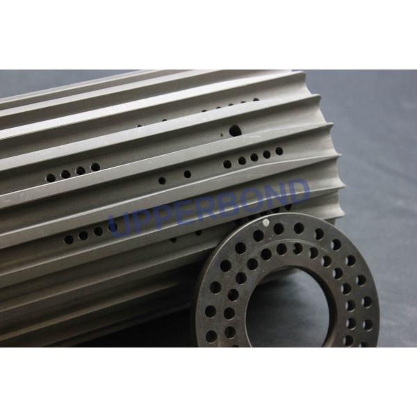 Rust - Proof Cigarette Rods Transferring Drum After Blackening Assembled In