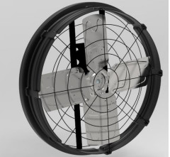 380-480V Industrial Panel Fan with 750RPM Rotation Speed