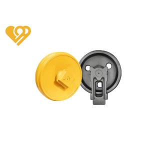 Casting ZG50Mn Steel Front Idler Assembly For Bulldozer