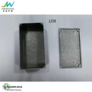 China Stomp Box Die Cast Aluminum Electronics 125B Enclosure Dimensions 4.8*2.6*1.55 Similar Hammond 1590N1 on sale