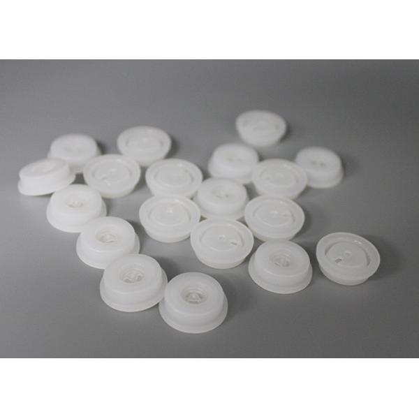 Clear Air Release One Way Degassing Valve For Fermented Food Package