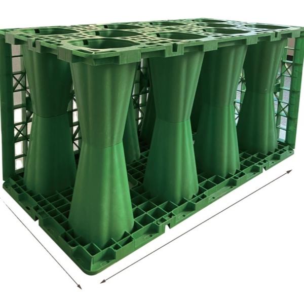 Buy Sustainable Rainwater Harvesting With Black Stormwater Infiltration Tank at wholesale prices