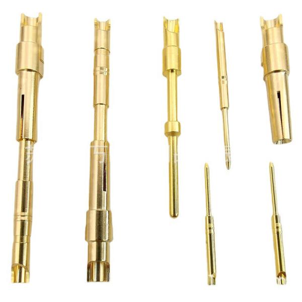Buy Customized Part Spring Loaded Electrical Contact Pin/Plunger Barrel /Brass Gold Pogo Pin at wholesale prices