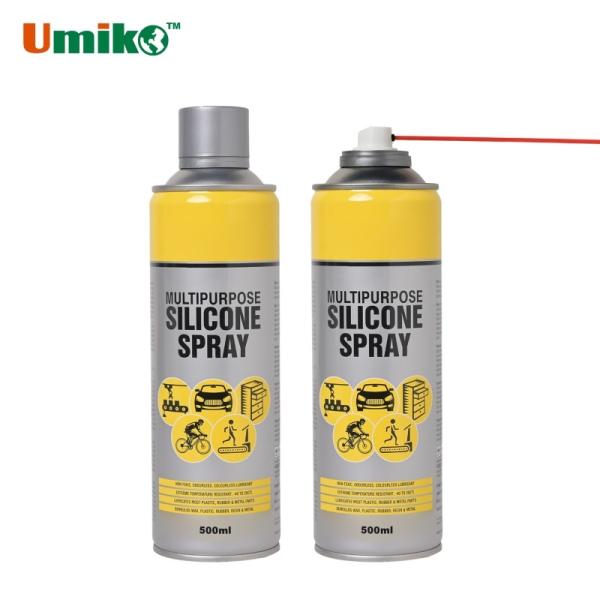 Buy 500ml Dry Silicone Spray Lubricant Customize Silicone Grease Lubricant Spray at wholesale prices