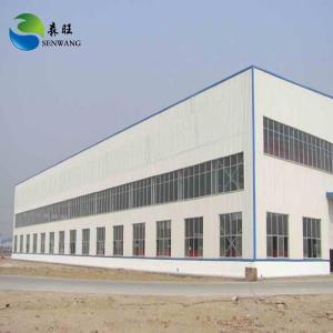 Steel Structure Warehouse with CZ Purlin and ISO 9001 Certification