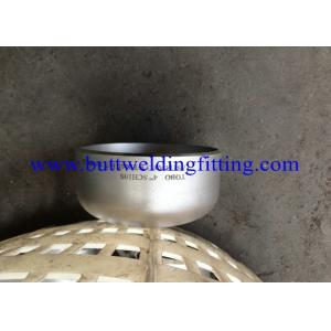 China UNS32750 UNS32760 Stainless Steel Pipe Cap 1” To 60” Sch10s To SCH160S ASME B16.9 on sale