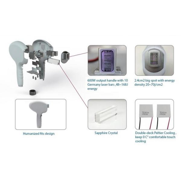 professional alexandrite salon Laser professional 808nm Diode Laser permanent