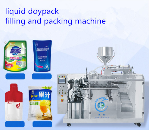 Salad Sauce Stand Up Pouch Packaging Machine Steak Sauce Packaging Machine Milk Zipper Bag Packaging Machine