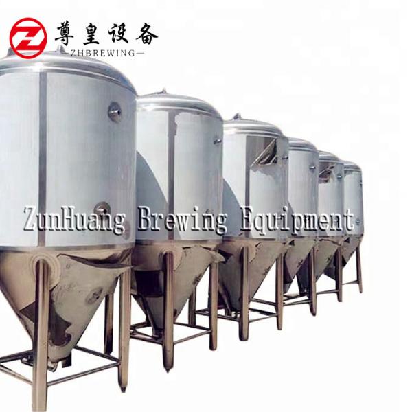 Durable Stainless Steel Fermenter Homebrew , Cooling Jacketed Conical Fermenter