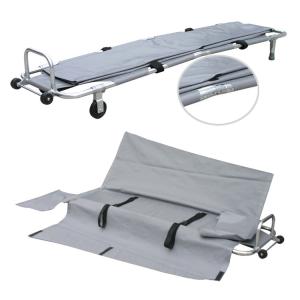 220 X 55 X 15 Cm Ambulance Foldaway Stretcher For Fixing Patients