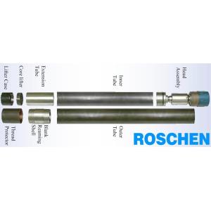 T6 Series Double Tube Core Barrel For Exploration Core Drilling , T6-101 T6-116