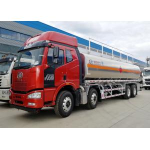FAW 8x4 30000L Aluminum Alloy Fuel Tanker Truck