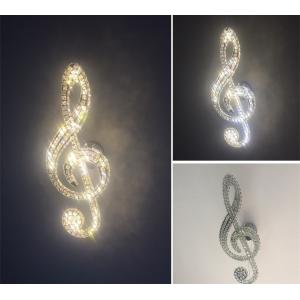 Crystal glass ceiling lights Music Lampshade For Indoor Home Lighting Fixturs