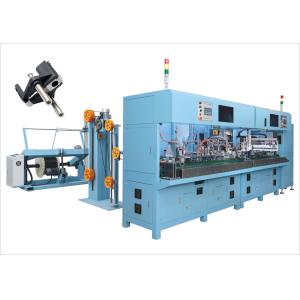 CEE7 Power Cord Making Machine Down Angle Plug Making Crimping Machine