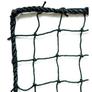 Baseball Golf Barrier Netting Polyethylene Polyester Nylon Material