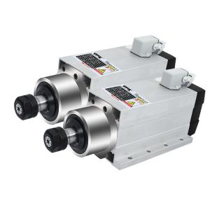 Flange 2.2kw 24000rpm Air Cooling CNC Spindle Motor for Construction Works 8A