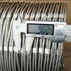 1mx30m 316 316L Stainless Steel Wire Rope Mesh