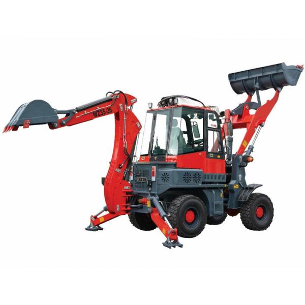 Buy 4x4 Backhoe Loader 8ton Backhoe 79kW Engine Backhoe With Quick Coupler Multifunction Backhoe at wholesale prices