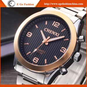Quality 059B Rose Gold Watch Stainless Steel Quartz Watches Wholesale Cheap Women Watch Rhinestone for sale