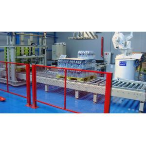 1 - 12rpm Pallet Wrapping Machine for Carton box stack film wrapping, Soft drink