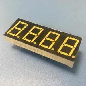 0.56" Common Anode 7 Segment Led Display Yellow Segments Black Surface IC