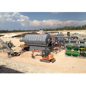 CE Plastic To Diesel Machine 15 Tons Free Pollution