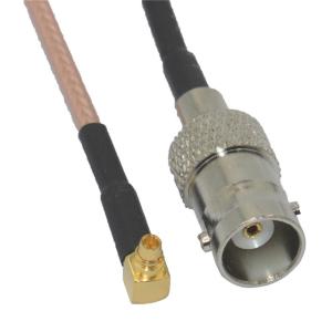 Quality Coaxial Mmcx-Jw Bnc-K 10cm Rg316 RF Cable Assemblies for sale