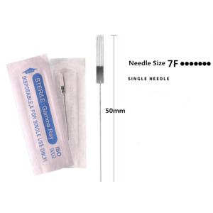Traditional Tattoo Needle Sets Size 7F Independent Package For Permanent Makeup