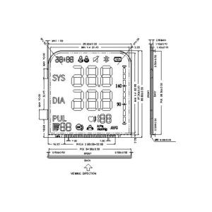 Medical Treatment Segment LCD Display