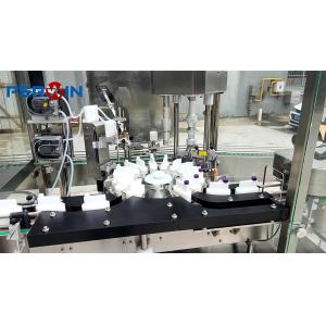 Quality Automatic Diagnostic Beverage Reagent Filling Line with Bottle Holder Separating for sale