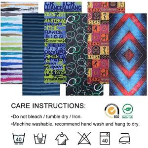 Flat Brown Beach Two Strap Cotton Multifunctional Bandanas