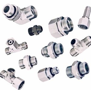 Stainless Steel Connector Fittings Custom Hydraulic Tube Fittings