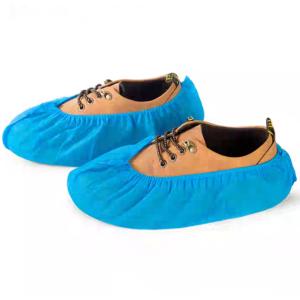 Quality Sustainable Nonwoven Disposable Shoe Covers For Hospital Anti Skid for sale
