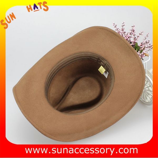 Fashion hot sale Western cowboy or cowgirl hats for mens and womens,100% Australia wool felt camcelhats