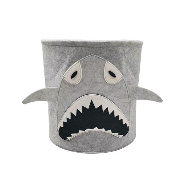 Buy Sustainable Animal Design Round Felt Storage Basket 33*33cm at wholesale prices