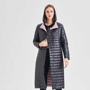 FODARLLOY 2022 autumn and winter puffer coat short hooded women's plus size