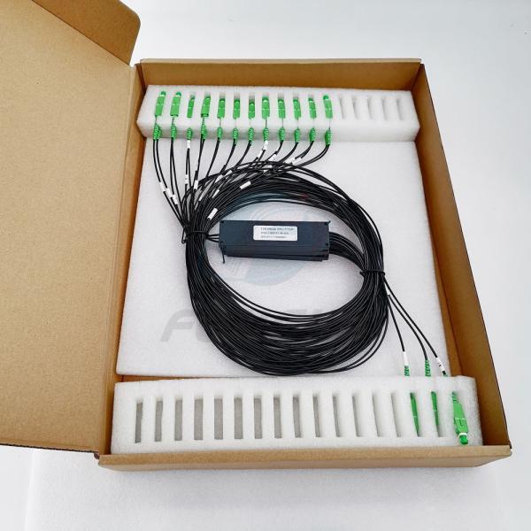 1*8 PLC Splitter With SC/APC Connector G657A1 Cable 1260nm to 1650nm Fiber Optic Splitter