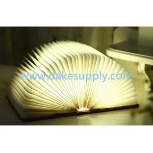 Portable Rechargeable Folding LED Reading Lamp Book Shaped Lamp