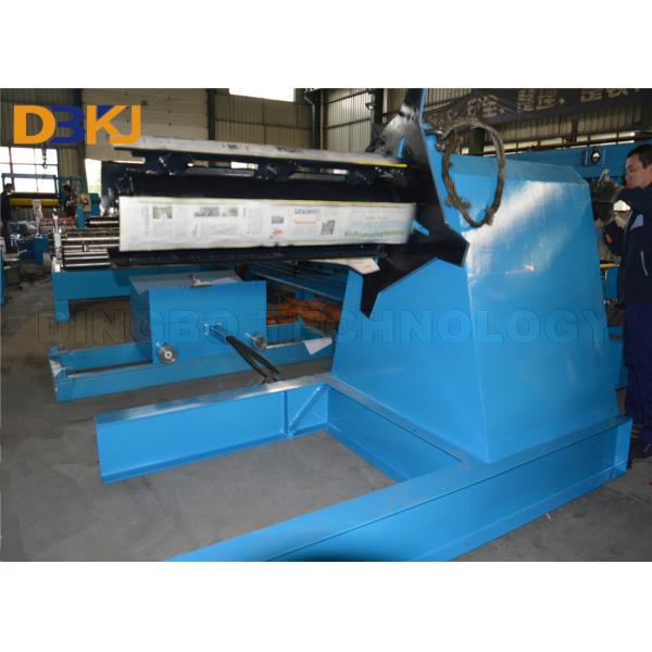 5T Hydraulic Decoiler 2mm 0-30m/Min Steel Coil Slitting Line