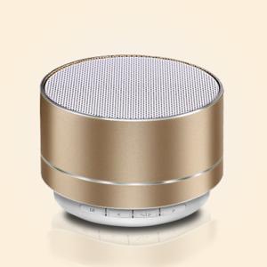 Promotional Mini wireless bluetooth speaker 70*46mm Metal logo customized