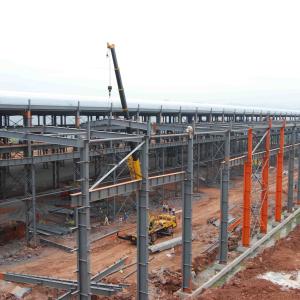 Prefab Light Steel Structure Warehouse Building Detachable Waterproof